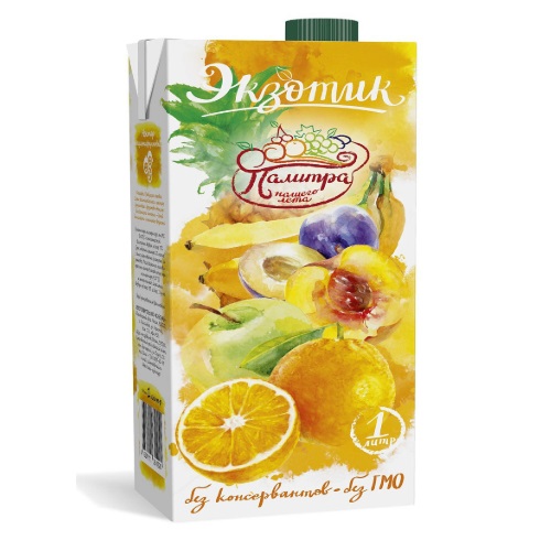 Нектар мультифруктовый д/п палитра 1л