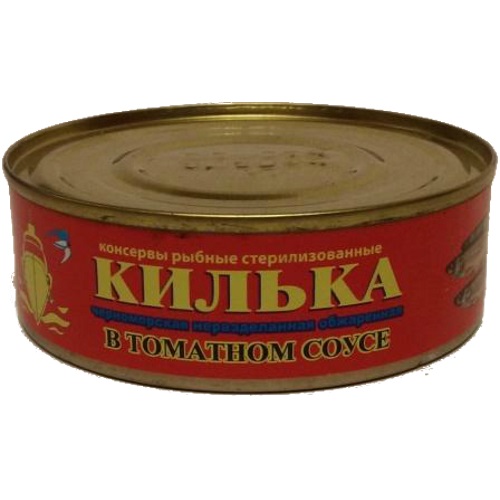 Килька РЫБНАЯ ДЕРЖАВА 235 гр. Неразделанная в т/с