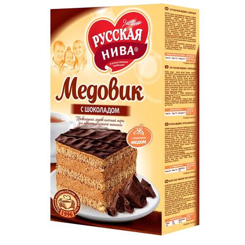 Торт Медовик 420 гр. С шоколадом