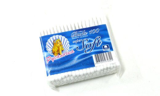 Палочки ватные русалочка пакет 100 шт