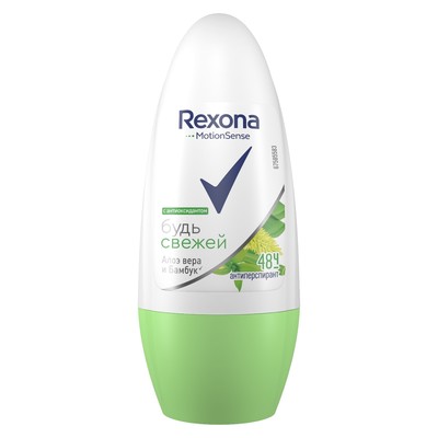 Дезодорант рол. REXONA 50 мл. Свежесть бамбука и алоэ вера