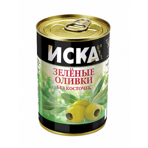Оливки ISKA 280 гр. б/к ж/б