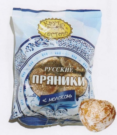 Пряники крутотестово с молоком 400 г