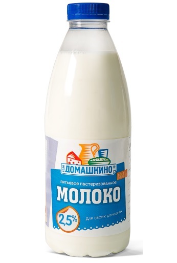 Молоко СЕЛО ДОМАШКИНО 1 л. 2,5% ультрап. ТБА