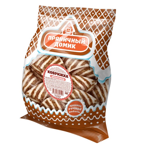 Пряники коврижка яблочная 300 г / дымка