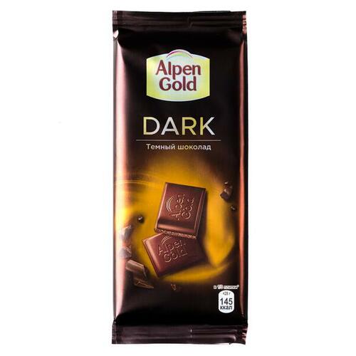 Шоколад плит. ALPEN GOLD 85 гр. Тёмный
