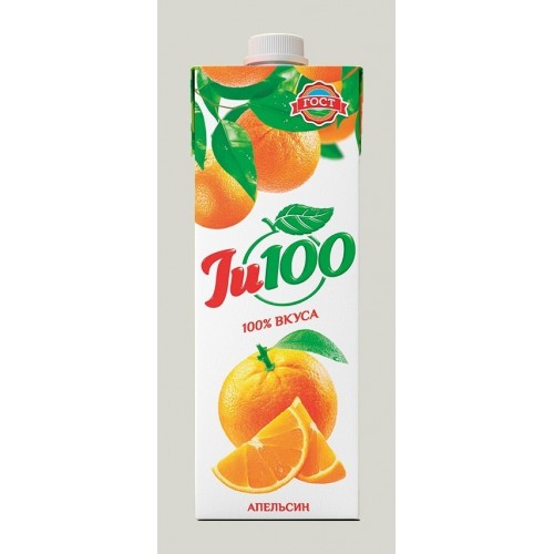 Нектар Апельсиновый Ju100 1л ГОСТ (ОСП Уральское)