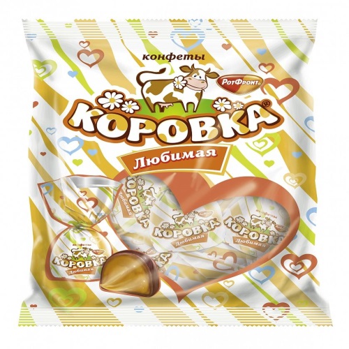 Конфеты РОТФРОНТ 250 гр. Коровка Любимая