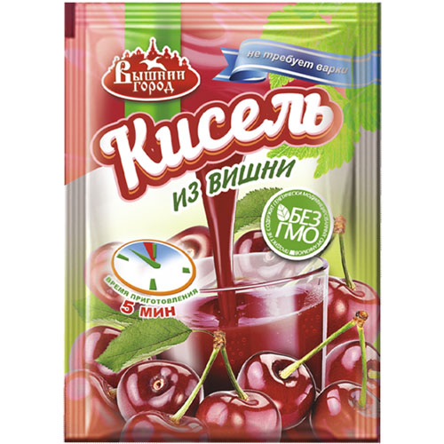 Кисель вышний город из вишни 30 г