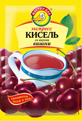 Кисель МАСТЕР ДАК 30 гр. Вишня экспресс (ОСП Вологодское)