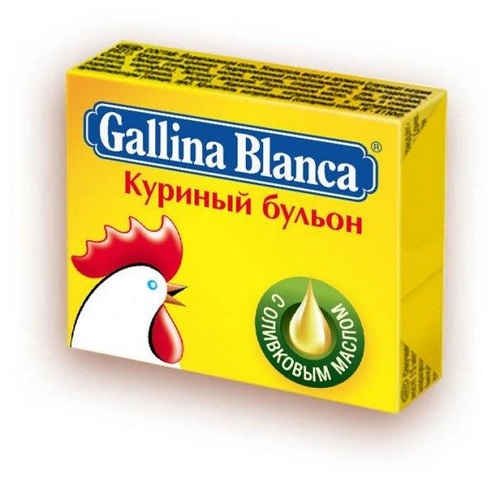 Бульонный кубик ГАЛИНА БЛАНКА 10гр куриный