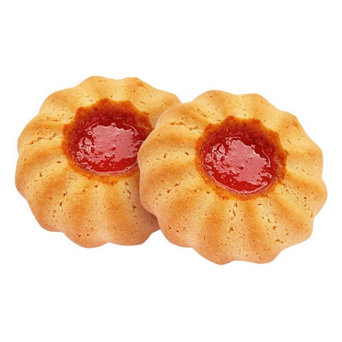 Печенье вес. дымка курабье с малиновым джемом