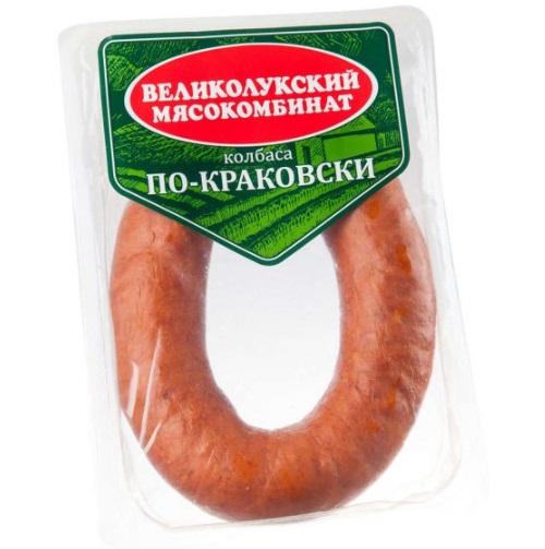 Колбаса п/к по-краковски 300 г / вмк