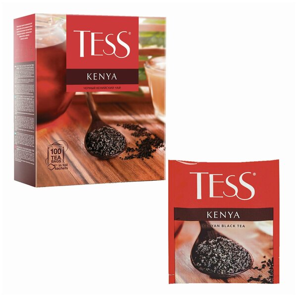Чай черн. пак. TESS 200 гр. 100 пак. Kenya