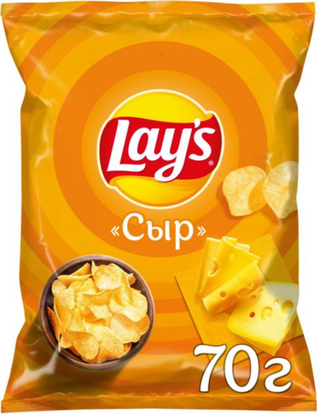 Чипсы LAY'S 70 гр. Сыр