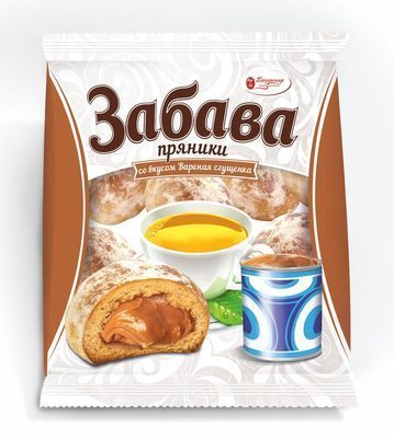 Пряник 300гр Забава со сгущенкой 16