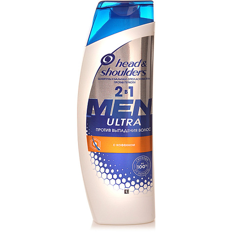 Шампунь HEAD&SHOULDERS Men 400 мл. Против выпадения волос С кофеином