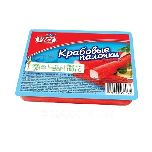 Крабовые палочки VICI 100 гр. Columbus