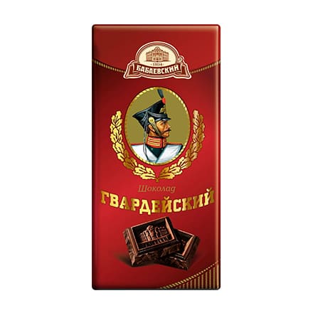 Шоколад гвардейский 90 г / бабаевский