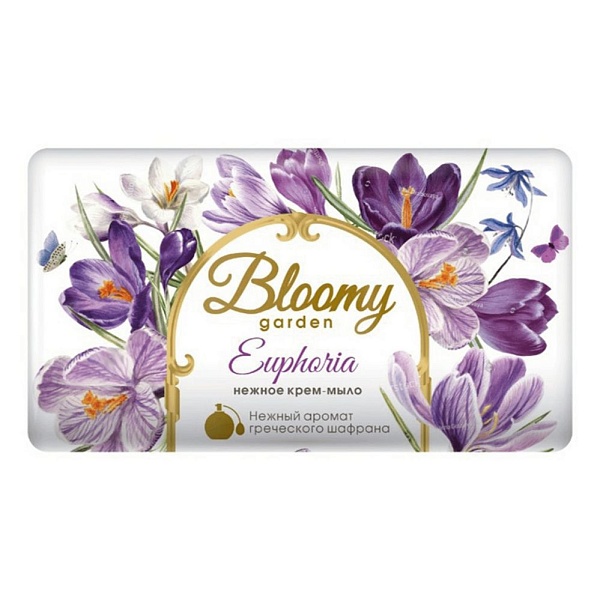 Крем-мыло ВЕСНА 90 гр. Bloomy Garden Euphoria твердое