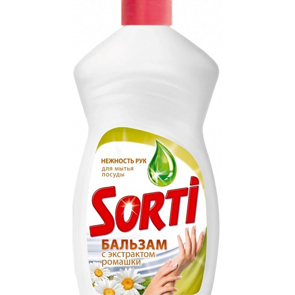 Ср-во д/мытья посуды СОРТИ 500мл экстракт ромашки