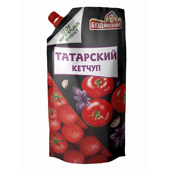 Кетчуп БУЗДЯКСКИЙ 260 гр. Татарский д/п