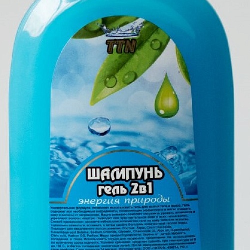Шампунь-гель ТИТАН 500 мл. 2в1 Энергия природы