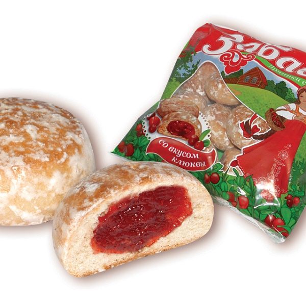 Пряник 300гр Забава со вкусом клюквы 16
