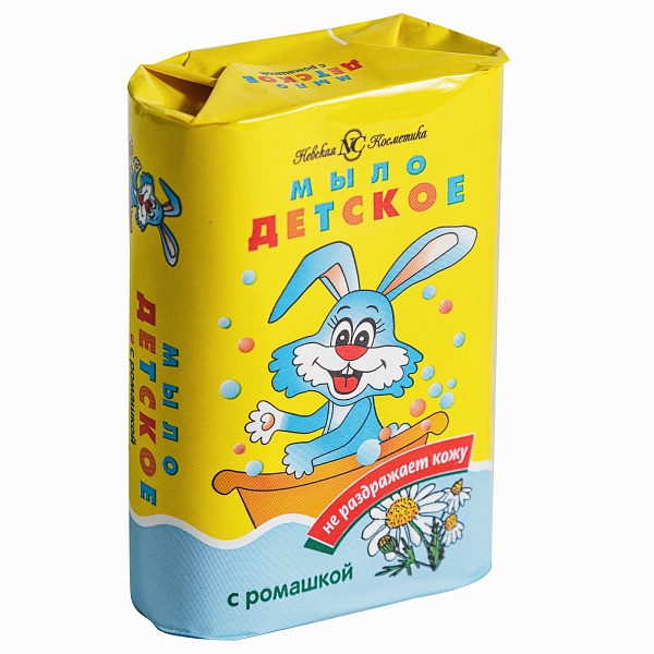 Мыло Детское 90гр Ромашка*72
