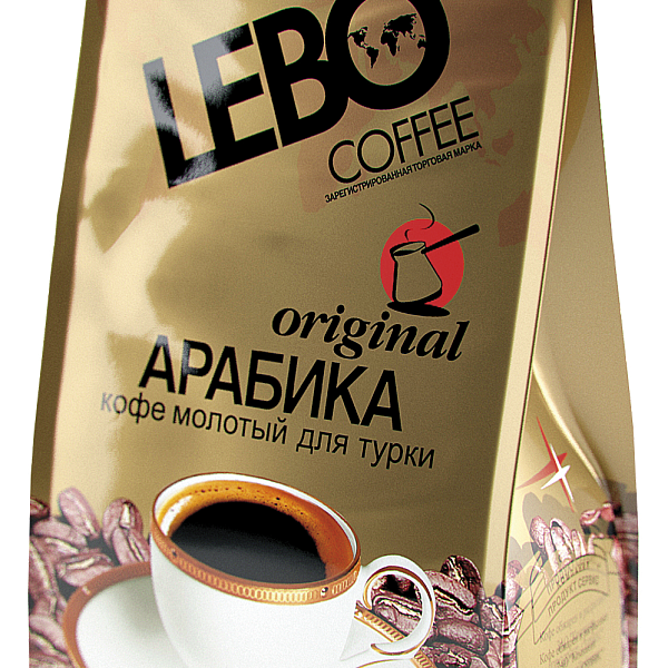 Кофе молот. LEBO 100 гр. Original для турки м/у