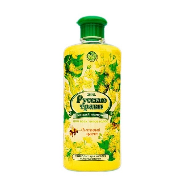 Шампунь РУССКИЕ ТРАВЫ 350мл липовый цвет
