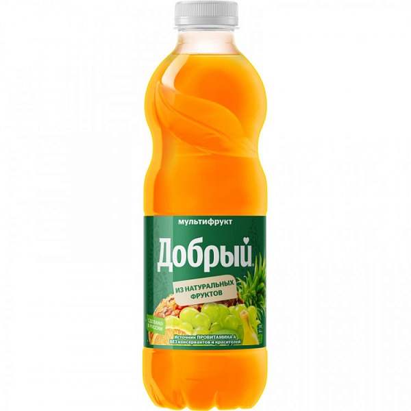 Сок ДОБРЫЙ 970 гр. Нектар мультифруктовый