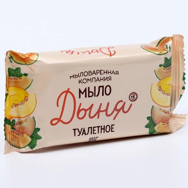 Мыло туалетное МК 100 гр. Дыня