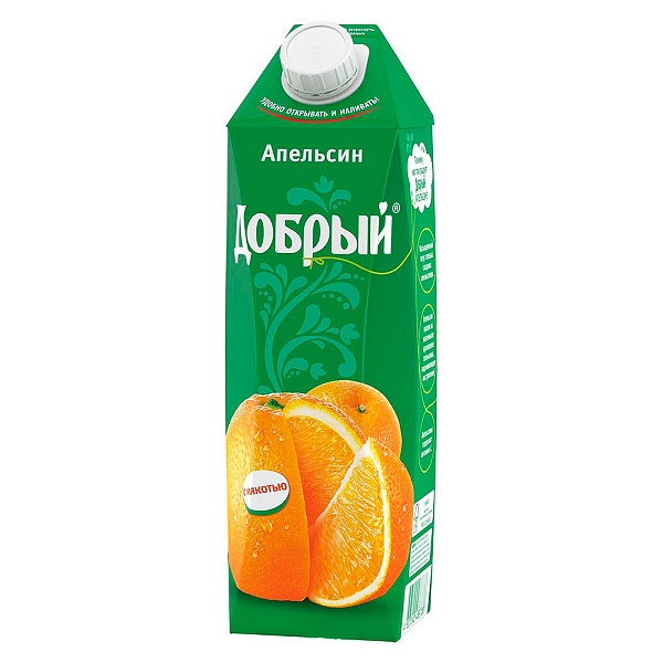 Нектар ДОБРЫЙ 1 л. Апельсин