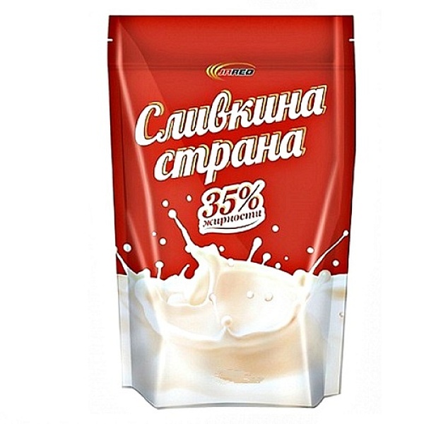 Заменитель сухих сливок Сливкина страна 350гр зип-пакет (ОСП Алтайское)