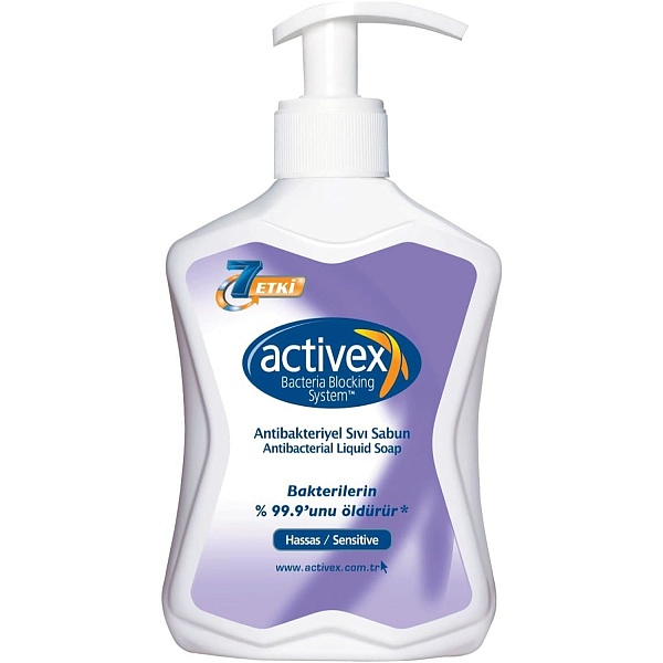 Жидкое мыло ACTIVEX 300 мл. Для чувствительной кожи