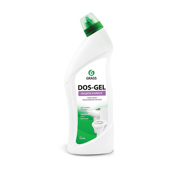 Гель для чистки сантех. DOS-GEL 750 мл. От плесени/грибка
