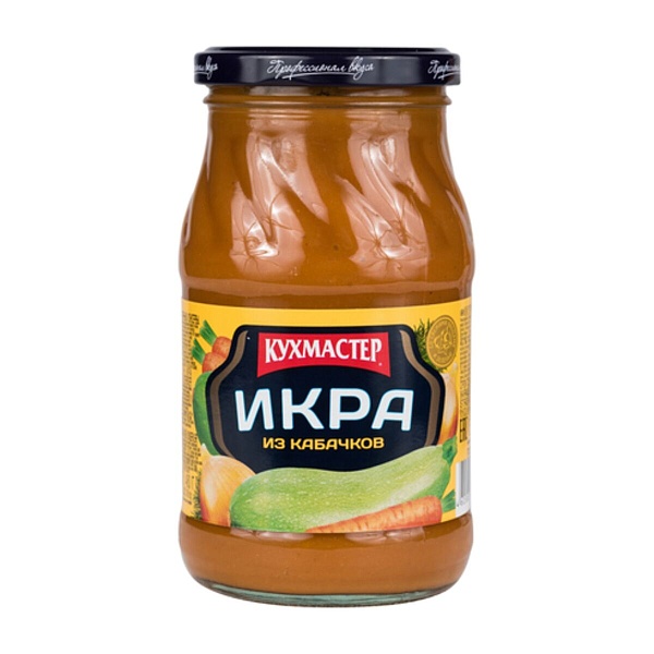Икра кабачковая КУХМАСТЕР 480 гр. ст/б