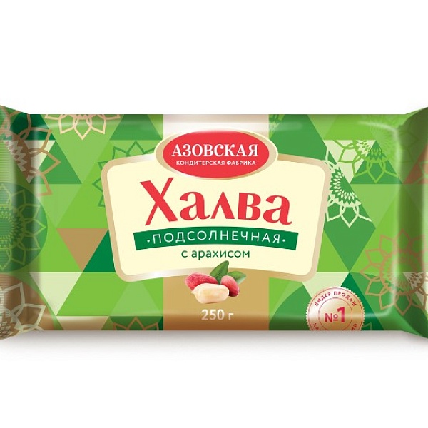 Халва АЗОВСКАЯ 350 гр. Арахис
