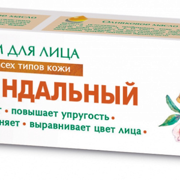 Крем д/лица НЕВСКАЯ КОСМЕТИКА 40мл Миндаль