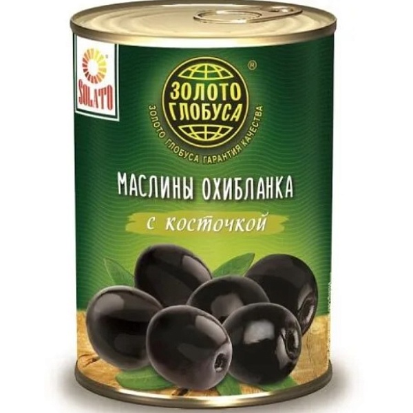 Маслины 300 мл. Золотой Глобус/с/к (12)