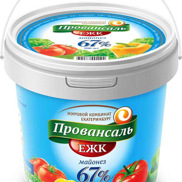 Майонез "ПРОВАНСАЛЬ" 67% 860 мл.
