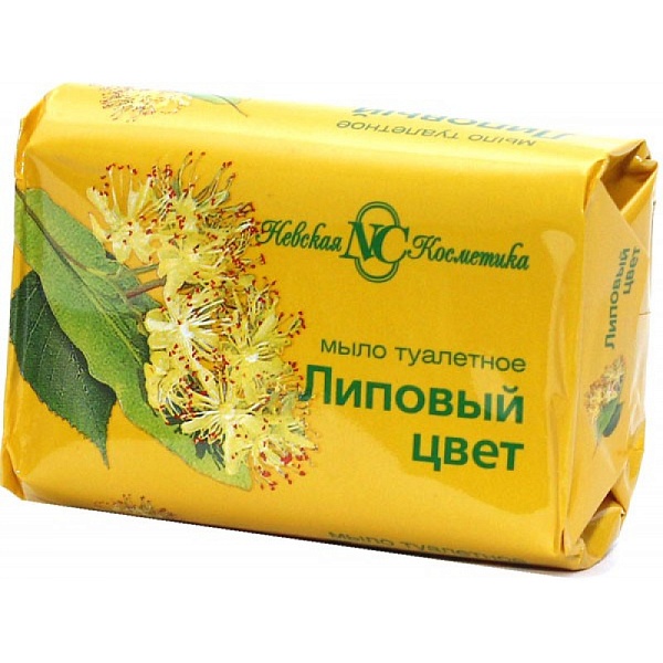 Мыло туалетное 90гр Липовый цвет*72