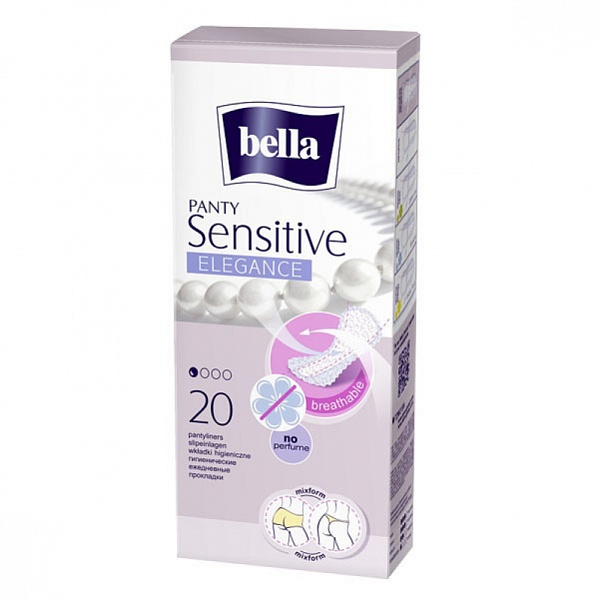 Прокладки ежедневные Bella Panty sensitive elegance по 20шт