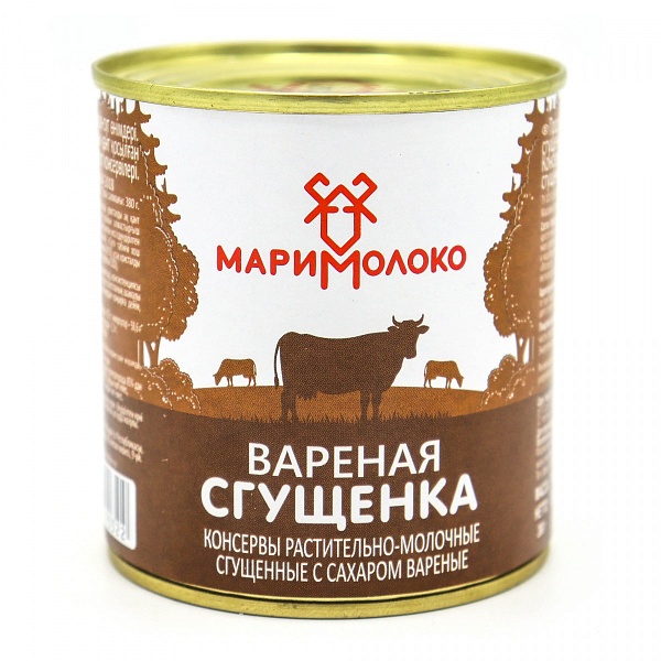 Вареная сгущенка МАРИМОЛОКО 380 гр. 8,5% с ЗМЖ ж/б