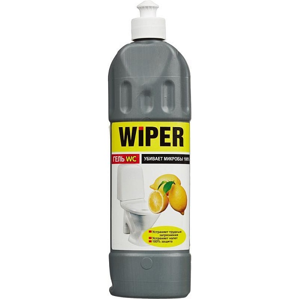 Гель для туалета WIPER 500 мл. Лимон