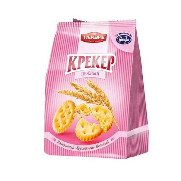 Крекер КОНФИ 220гр нежный