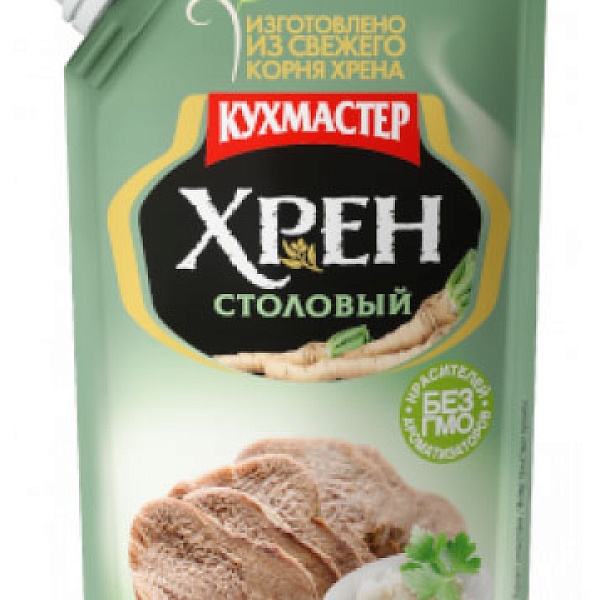 Хрен КУХМАСТЕР 140 гр. Столовый д/п
