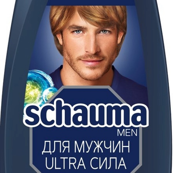 Шампунь SCHAUMA MEN 360 мл. Для мужчин Ultra Сила