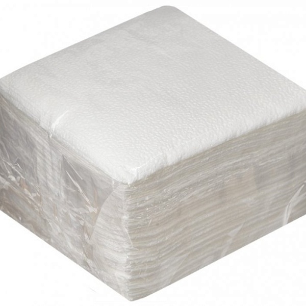 Салфетки бумажные 100 листов VIVARO белые